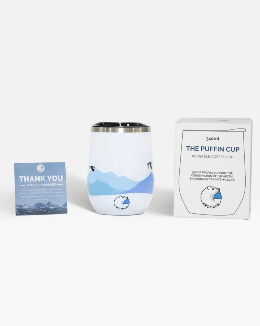 The Arctic Box - Travel Cup, Water Bottle & Bracelet - ScentiMelti Home Fragrance, Beauty & Gifts UK