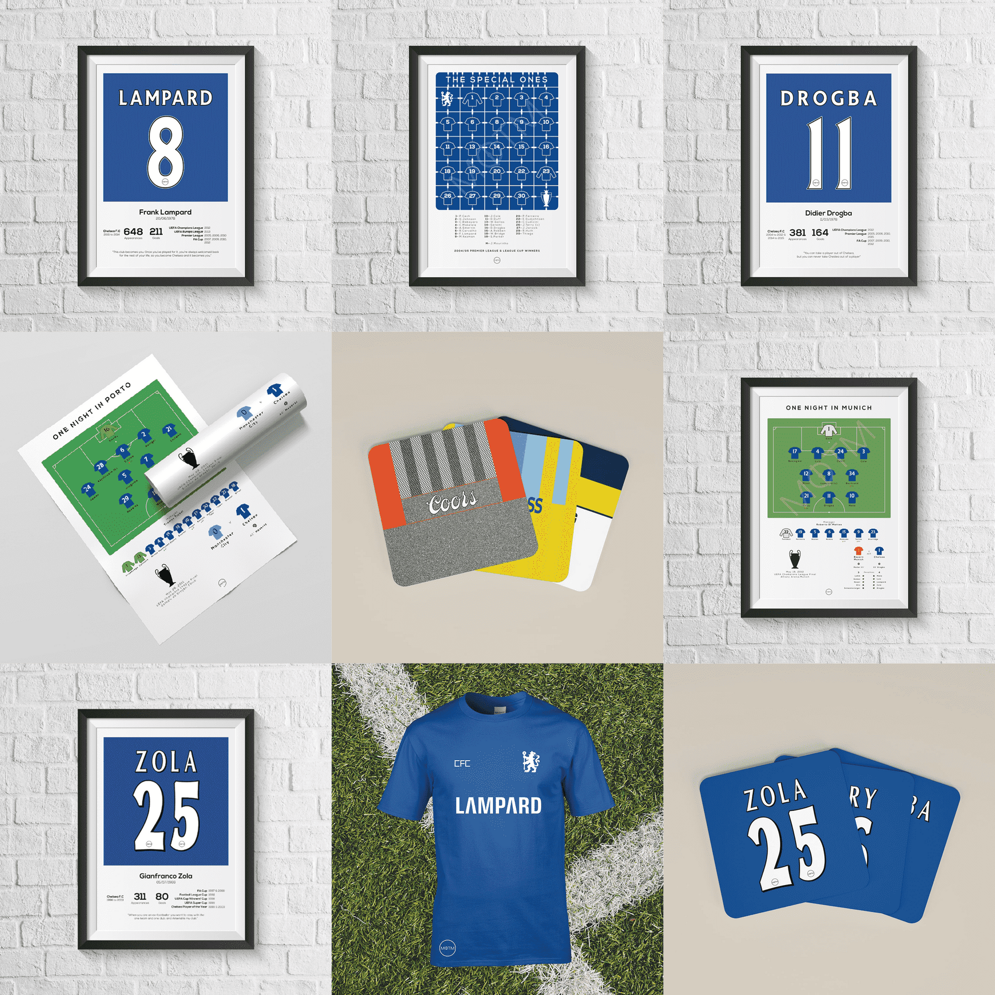 Frank Lampard Celebration T-Shirt MOTM Football ScentiMelti Wax Melts