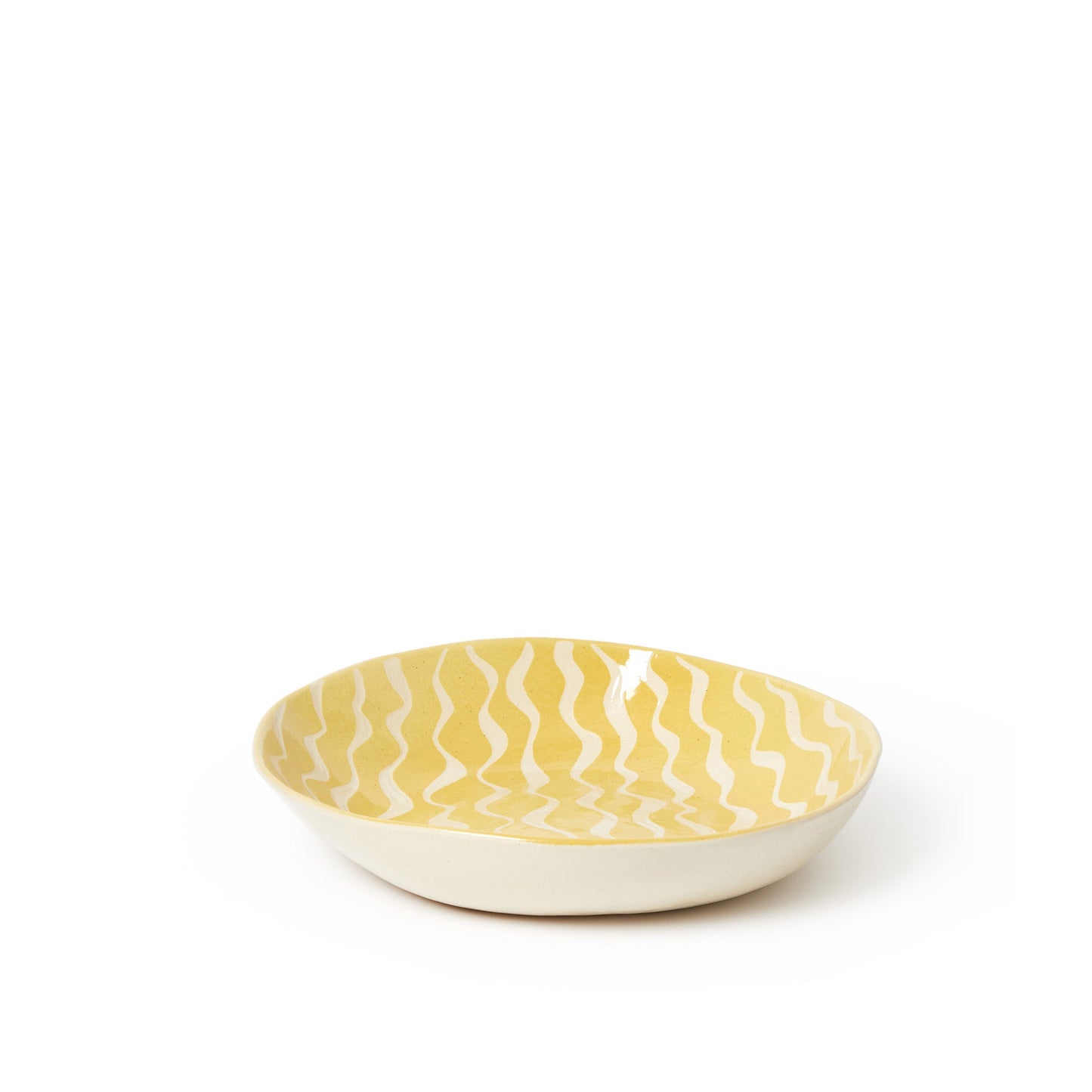 Wiggle Serving Bowl Primrose 35cm - ScentiMelti Home Fragrance, Beauty & Gifts UK