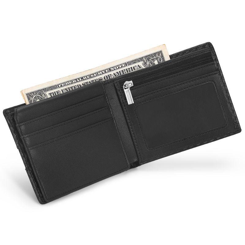 RFID Card Holder Black Wallet for Men - ScentiMelti Home Fragrance, Beauty & Gifts UK