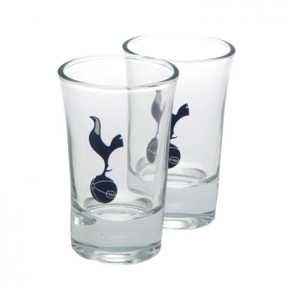 Tottenham Hotspur FC 2pk Shot Glass Set - ScentiMelti Home Fragrance, Beauty & Gifts UK