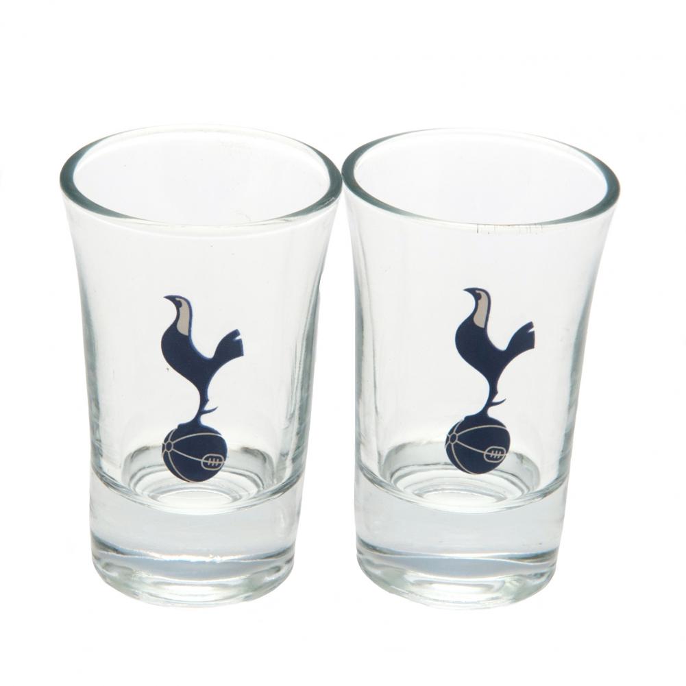 Tottenham Hotspur FC 2pk Shot Glass Set - ScentiMelti Home Fragrance, Beauty & Gifts UK