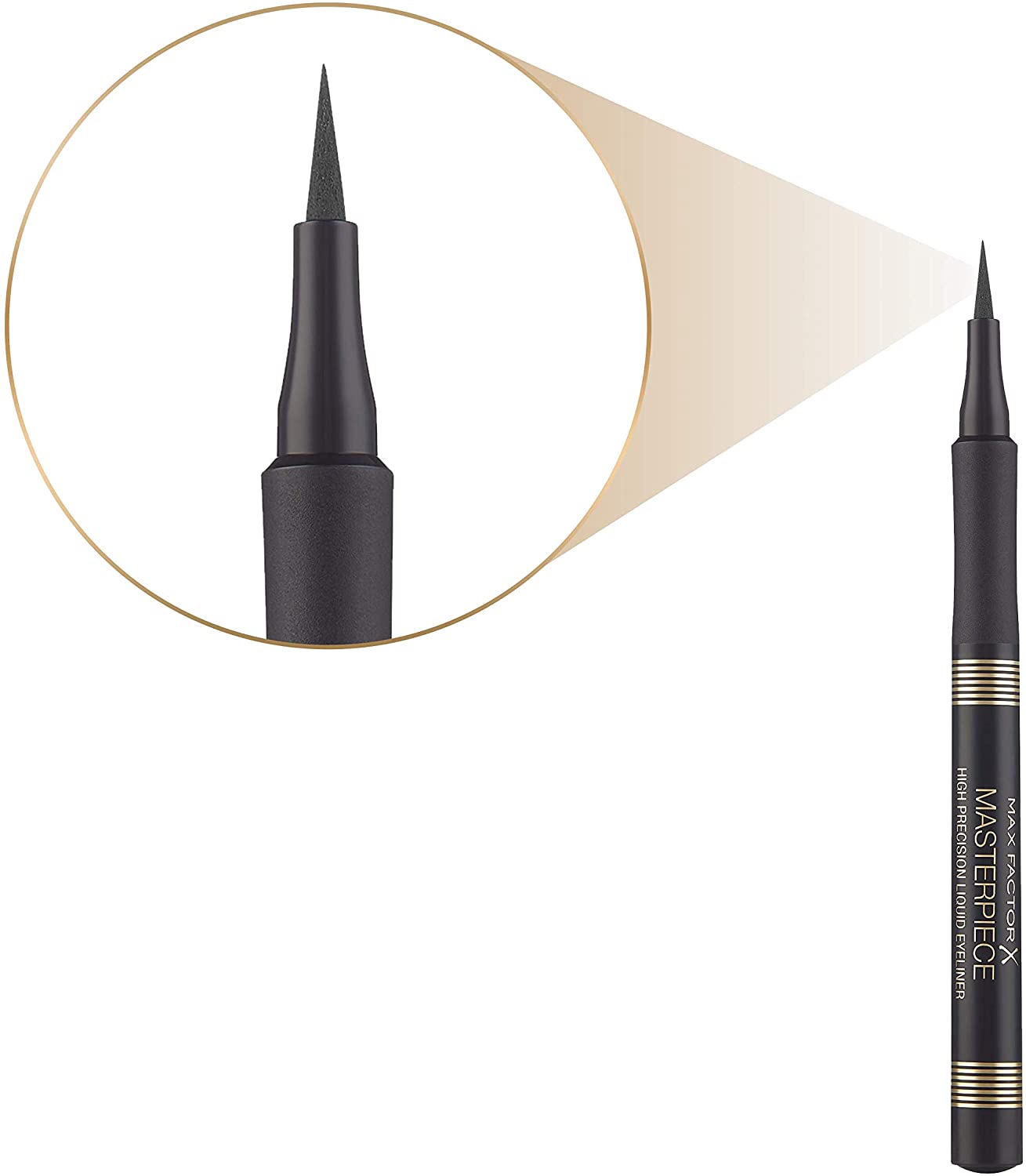 Max Factor Masterpiece High Precision Liquid Eyeliner, 1 ml, Charcoal - ScentiMelti Home Fragrance, Beauty & Gifts UK