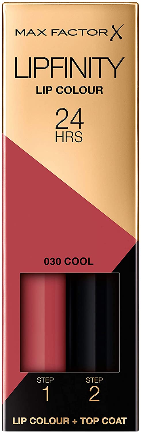 Max Factor Lipfinity Long-Lasting Two Step Lipstick - 30 Cool, 4.2g - ScentiMelti Home Fragrance, Beauty & Gifts UK