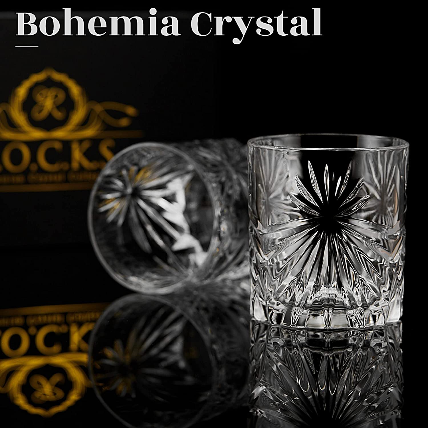 The Privilege Collection - Soleil Glass Edition R.O.C.K.S. Whiskey Chilling Stones ScentiMelti Wax Melts