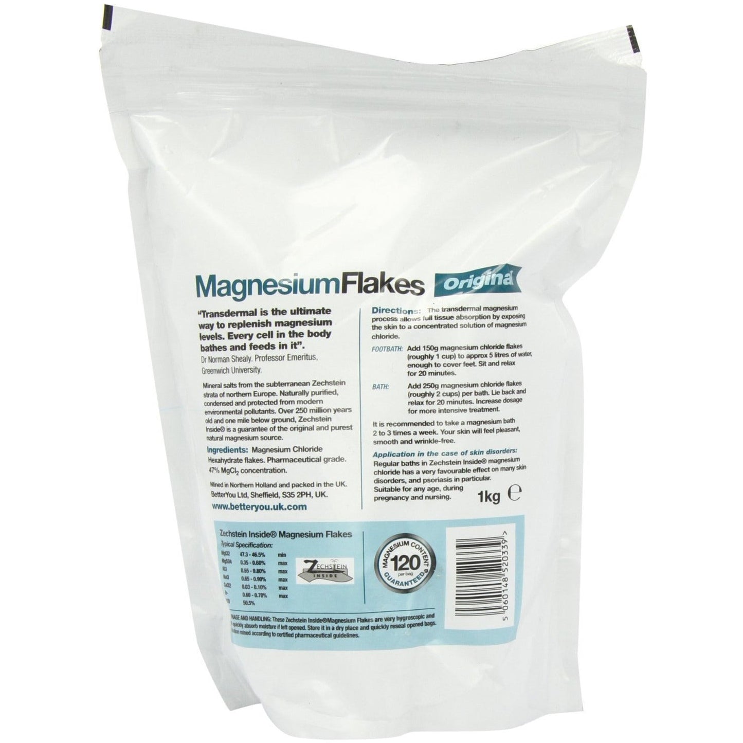 Better You Magnesium Original Flakes 1KG