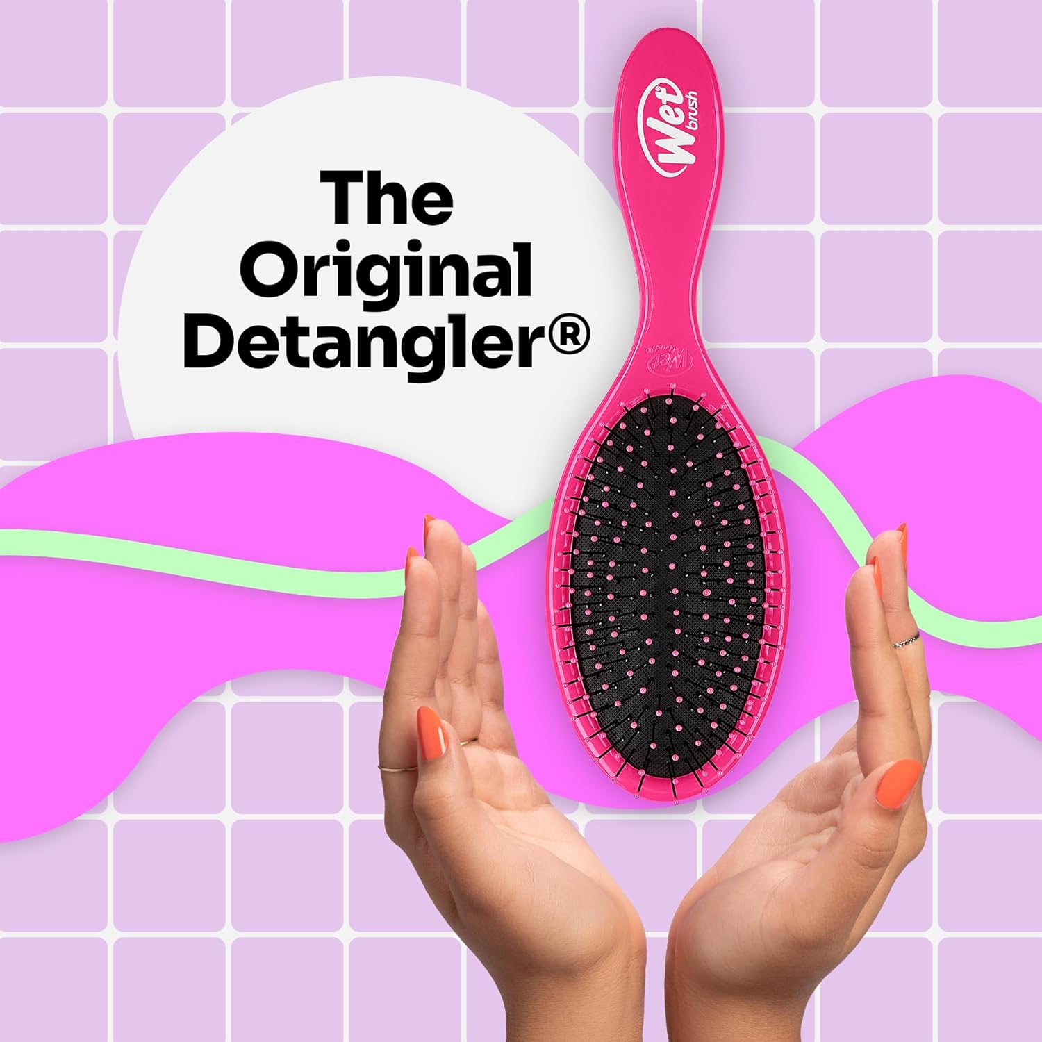 wet Brush Original Detangler Pink - ScentiMelti Home Fragrance, Beauty & Gifts UK