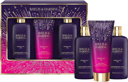 Baylis & Harding Moonlight Fig Lux Bathing Essentials Set