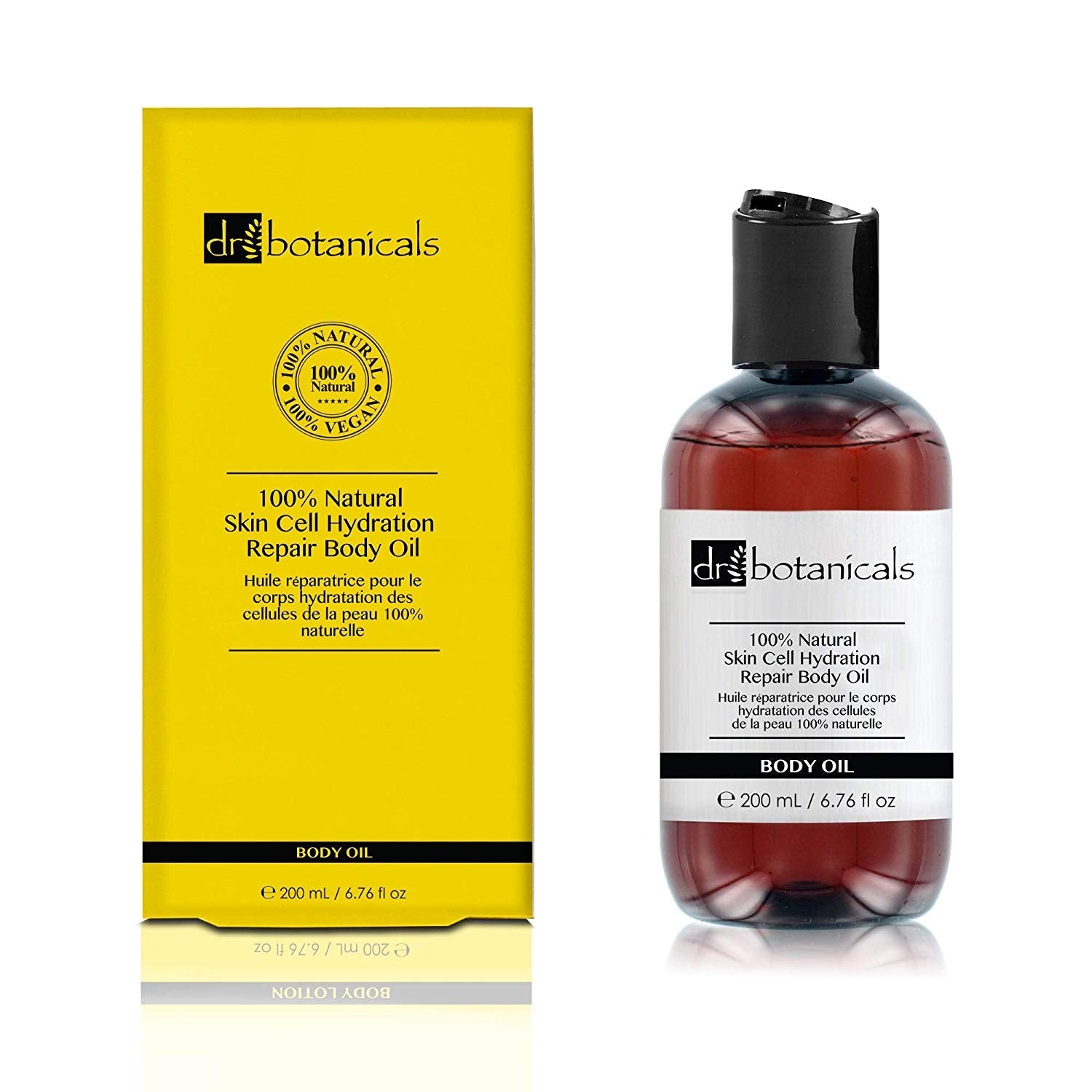 Dr Botanicals 100% Natural Skin Cell Hydration Repair Body Oil 200ml Vegan - ScentiMelti  Dr Botanicals 100% Natural Skin Cell Hydration Repair Body Oil 200ml Vegan