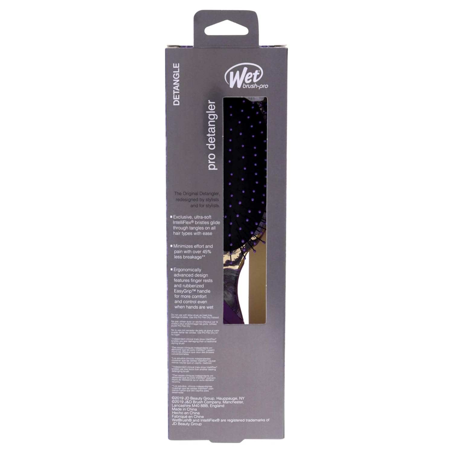 Wet Brush Pro Detangler Bright Future - Purple - ScentiMelti Home Fragrance, Beauty & Gifts UK