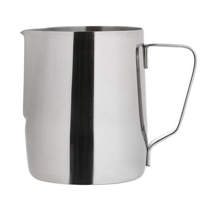 Stainless Steel Milk Jug Frothing Frother Coffee Latte Pitcher 600ml Measure Cup - ScentiMelti Home Fragrance, Beauty & Gifts UK