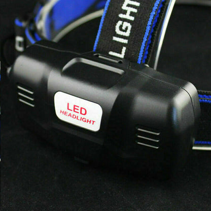 T6 Headlamp Rechargeable 350000LM LED Zoom Headlight Head Torch USB Line New UK - ScentiMelti Home Fragrance, Beauty & Gifts UK