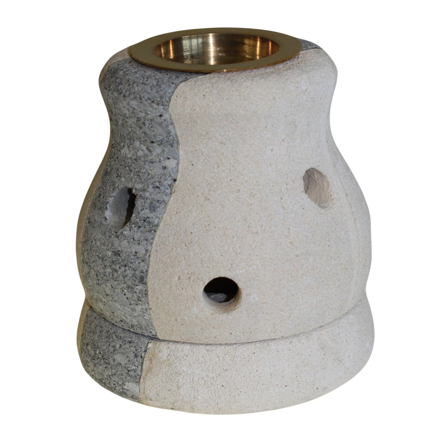 Stone Oil Burner - Combo Shaped - ScentiMelti  Stone Oil Burner - Combo Shaped