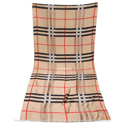 Classic Tartan Large Satin Scarf - ScentiMelti Home Fragrance, Beauty & Gifts UK