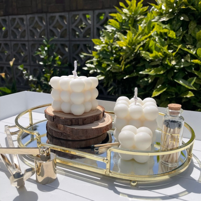 The Bubble - Pillar Candle Collection - ScentiMelti  The Bubble - Pillar Candle Collection