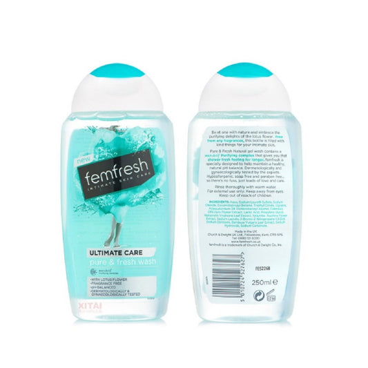 Femfresh Ultimate Care Pure and Fresh Wash 250ml - ScentiMelti Home Fragrance, Beauty & Gifts UK