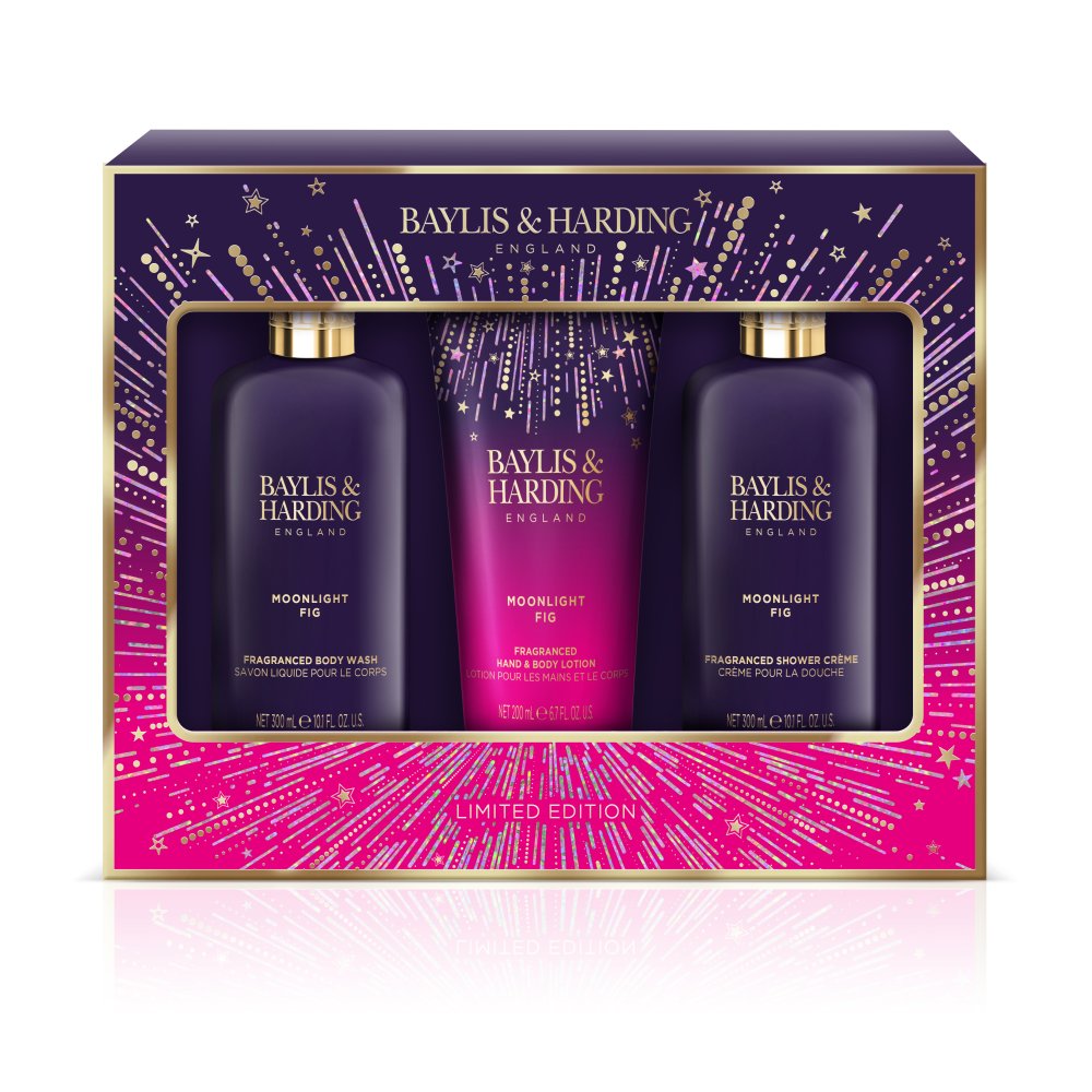 Baylis & Harding Moonlight Fig Lux Bathing Essentials Set