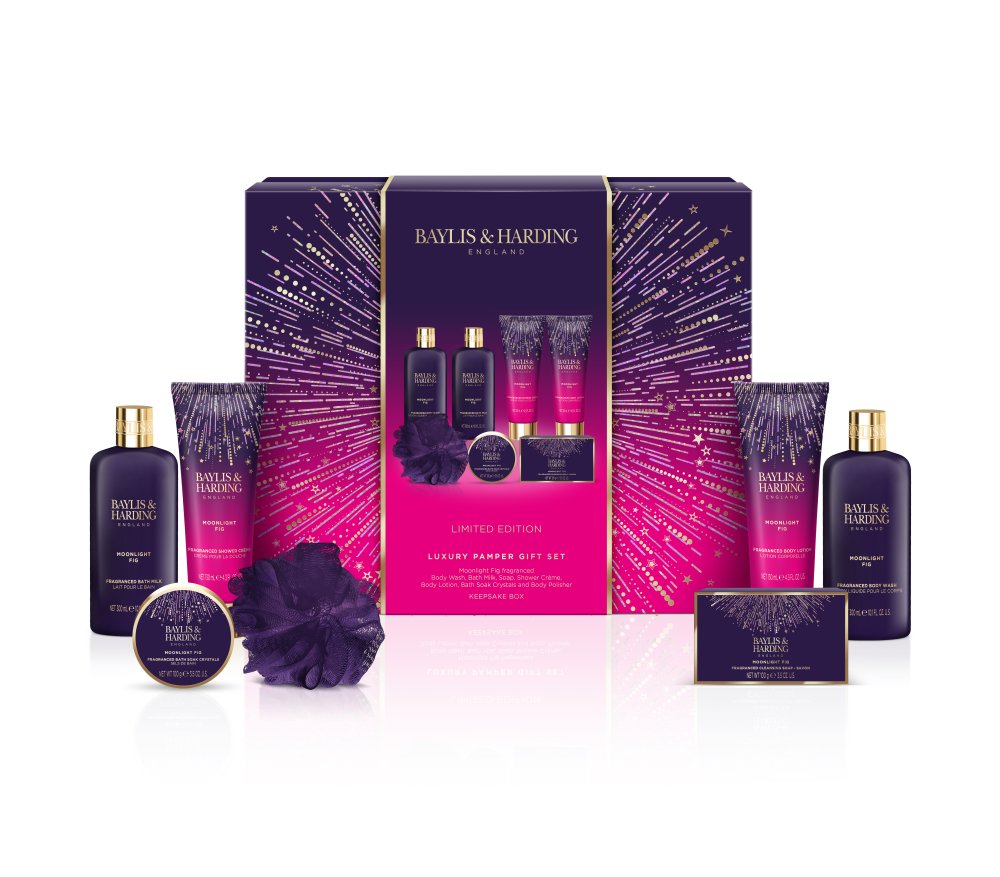 Baylis & Harding Moonlight Fig Luxury Pamper Gift Set