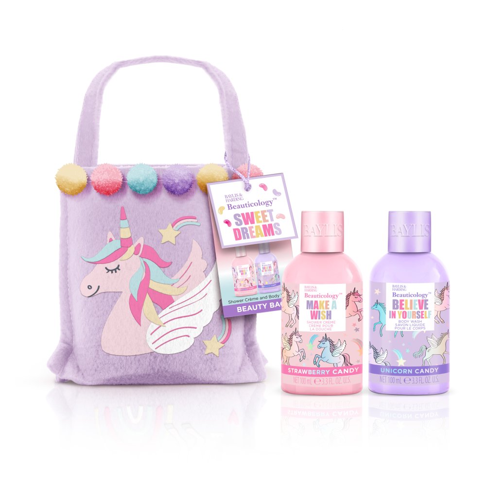 BAYLIS & HARDING BEAUTICOLOGY UNICORN BEAUTY BAG