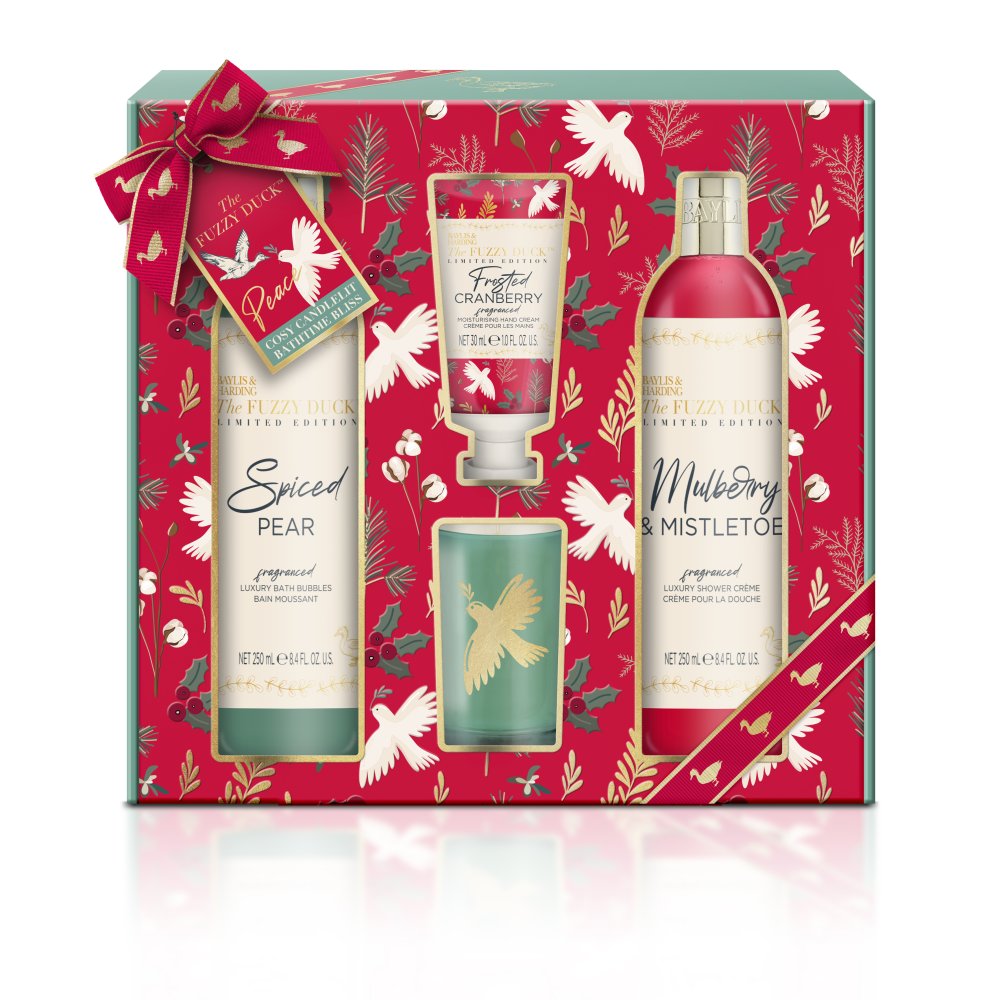 BAYLIS & HARDING FD WINTER WONDERLAND CANDLE BATHING SET