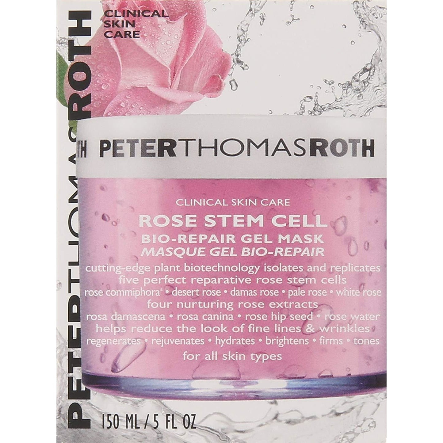 Peter Thomas Roth Rose Stem Cell: Bio-Repair Gel Mask 150ml - ScentiMelti Home Fragrance, Beauty & Gifts UK