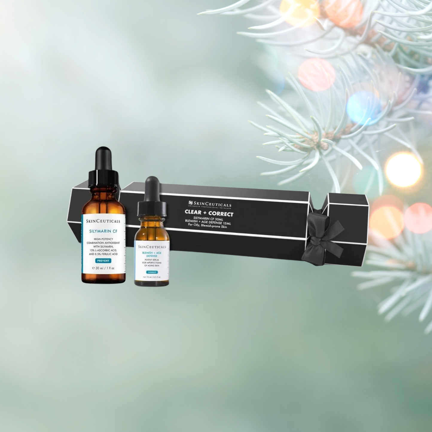 SkinCeuticals Brighten + Hydrate Cracker | Phloretin CF 30ml & Hydrating B5 15ml For Dull And Uneven Skin