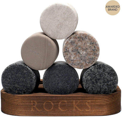 The Connoisseur's Set - Nosing Glass Edition R.O.C.K.S. Whiskey Chilling Stones ScentiMelti Wax Melts