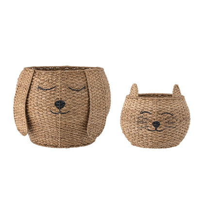 Rattan Puppy / Kitten Storage Basket www.ellajames.co.uk ScentiMelti Wax Melts