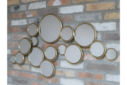 Rajan Circles Wall Mirror Art - ScentiMelti Home Fragrance, Beauty & Gifts UK