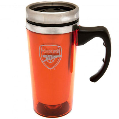 Arsenal FC Handled Travel Mug - ScentiMelti Home Fragrance, Beauty & Gifts UK