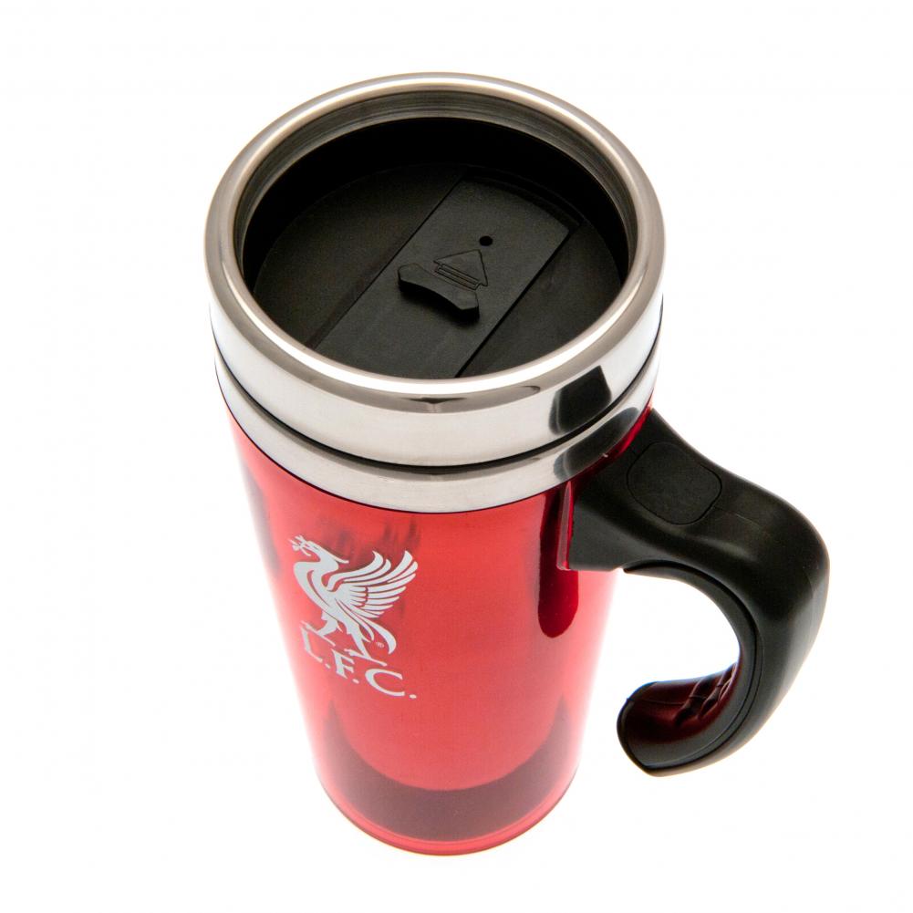 Liverpool FC Handled Travel Mug - ScentiMelti Home Fragrance, Beauty & Gifts UK