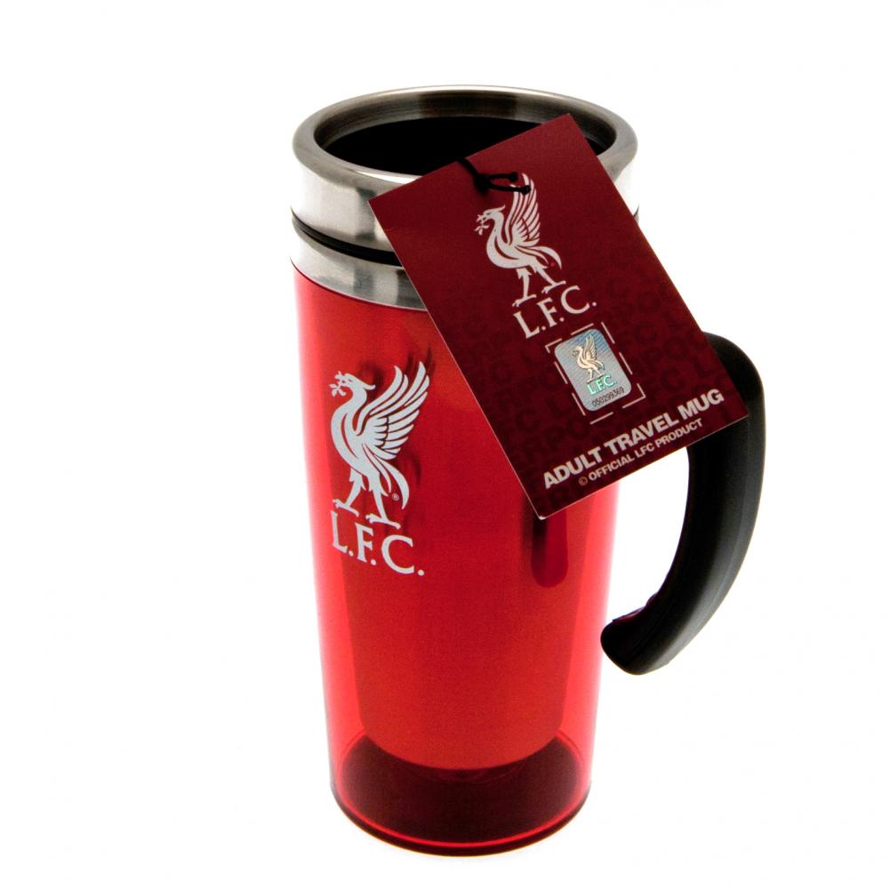 Liverpool FC Handled Travel Mug - ScentiMelti Home Fragrance, Beauty & Gifts UK