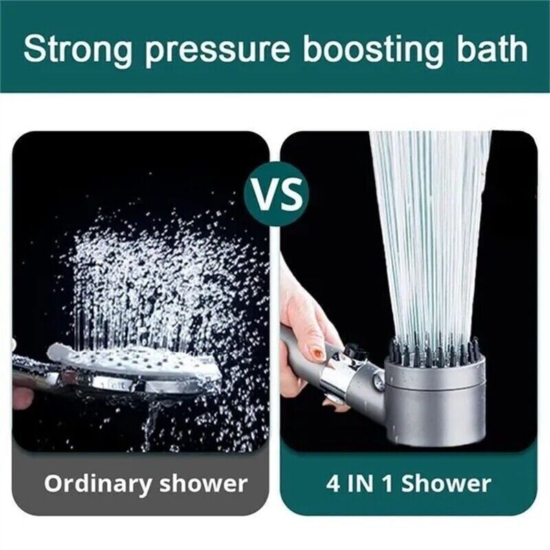 3 Modes Shower Head With Filter High Pressure Water Saving Massage Body Scalp - ScentiMelti Home Fragrance, Beauty & Gifts UK