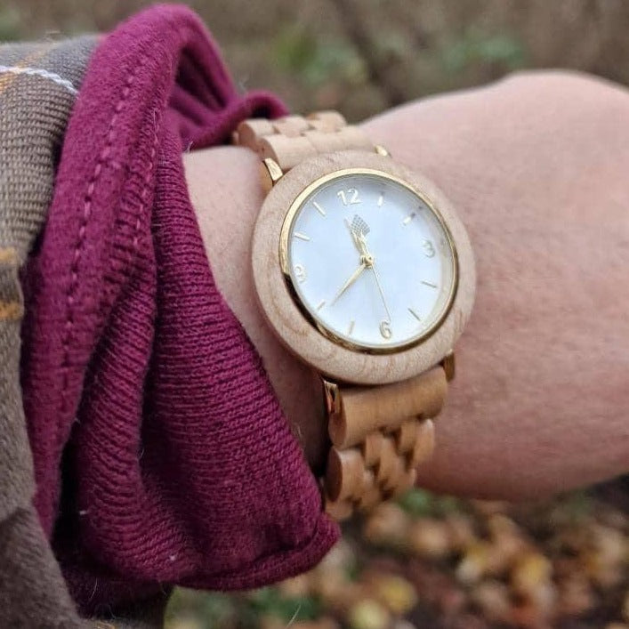 The Birch: Wood Watch for Women The Sustainable Watch Company ScentiMelti Wax Melts