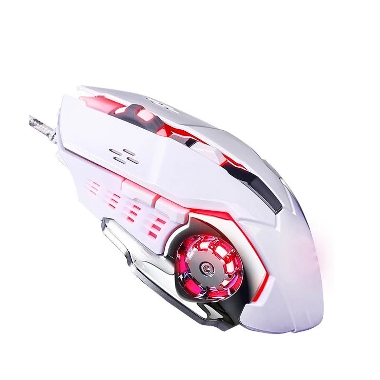 Comfortable Ergonomic 6 Level DPI RGB Gaming Mouse Wheel Design Mechanical like look - ScentiMelti Home Fragrance, Beauty & Gifts UK