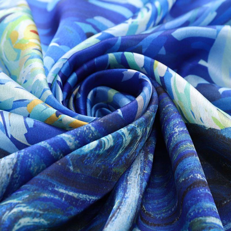 Starry Night Blue Scarf - ScentiMelti Home Fragrance, Beauty & Gifts UK