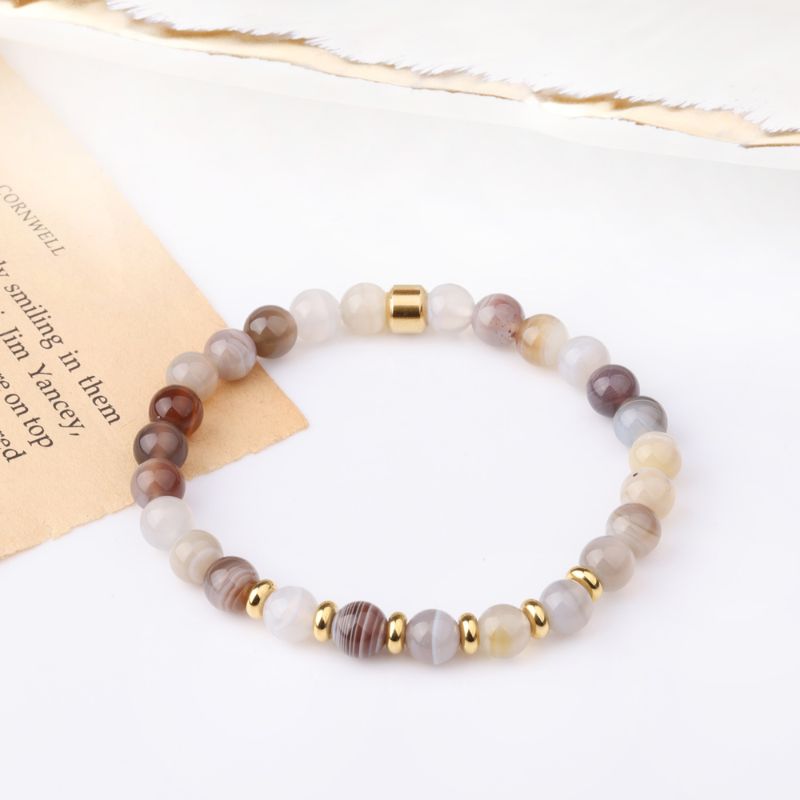 Onyx and Moonstone Crystal Bracelet Livloko London ScentiMelti Wax Melts