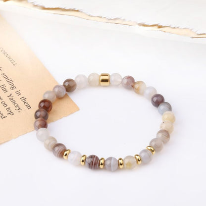 Onyx and Moonstone Crystal Bracelet Livloko London ScentiMelti Wax Melts