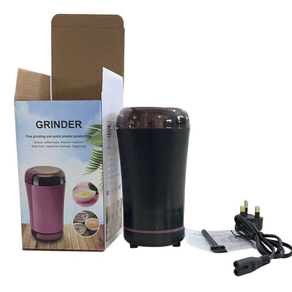 Electric Coffee Grinder Grinding Mill Nut Bean Spice Matte Blade Blender - ScentiMelti Home Fragrance, Beauty & Gifts UK