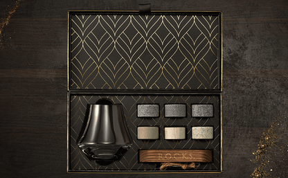 The Connoisseur's Set - Nosing Glass Edition R.O.C.K.S. Whiskey Chilling Stones ScentiMelti Wax Melts