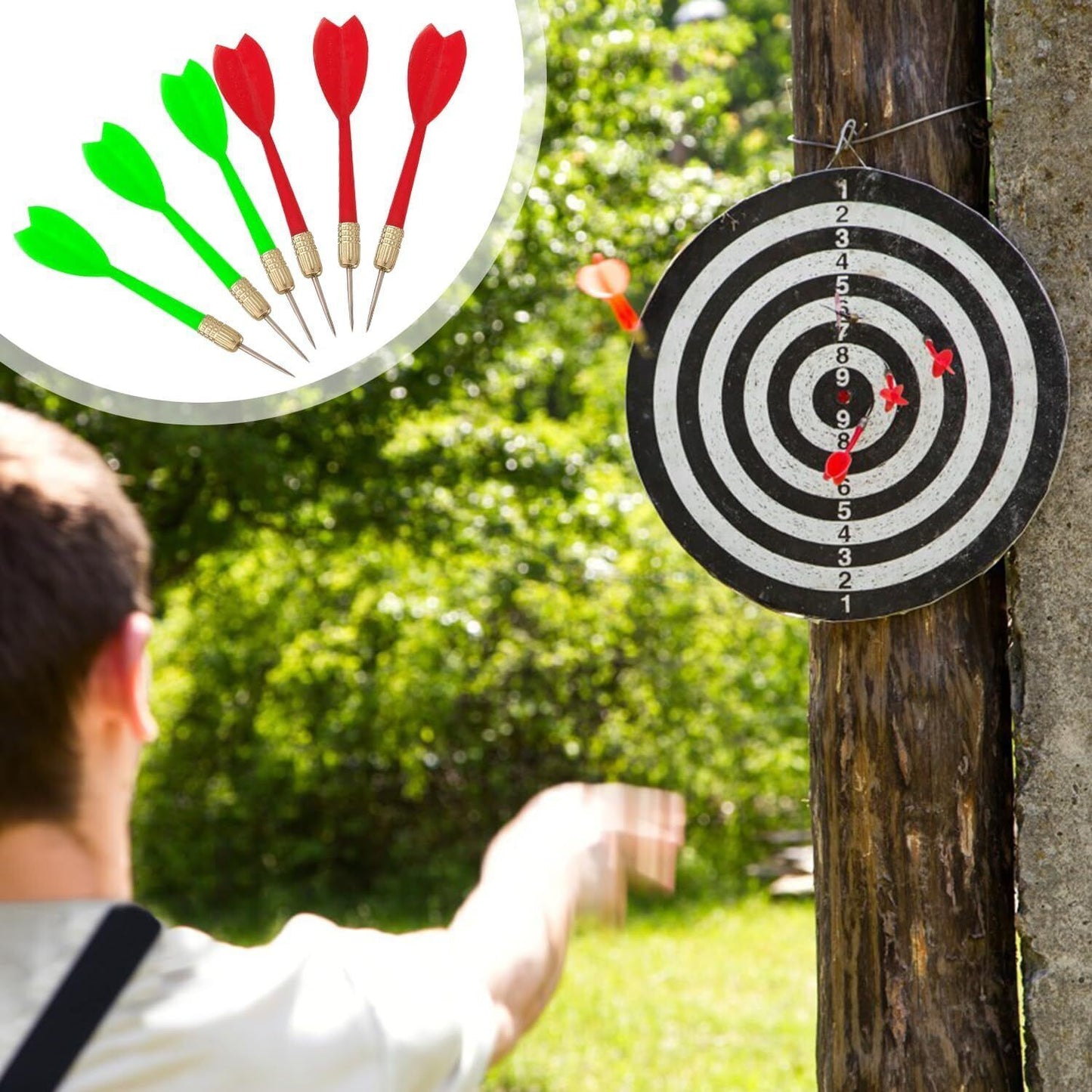 FAMILY DARTS BOARD | GAME ADULTS KIDS XMAS - ScentiMelti Home Fragrance, Beauty & Gifts UK