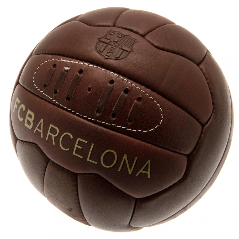 FC Barcelona Retro Heritage Football - ScentiMelti Home Fragrance, Beauty & Gifts UK