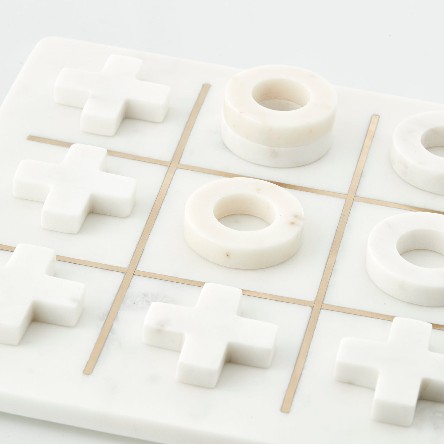 Marble Noughts and Crosses Board - ScentiMelti Home Fragrance, Beauty & Gifts UK