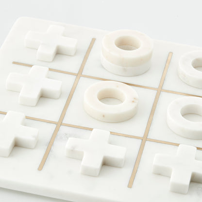 Marble Noughts and Crosses Board - ScentiMelti Home Fragrance, Beauty & Gifts UK