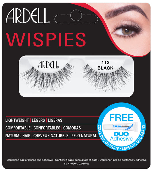 Ardell Wispies 113 Black - ScentiMelti Home Fragrance, Beauty & Gifts UK