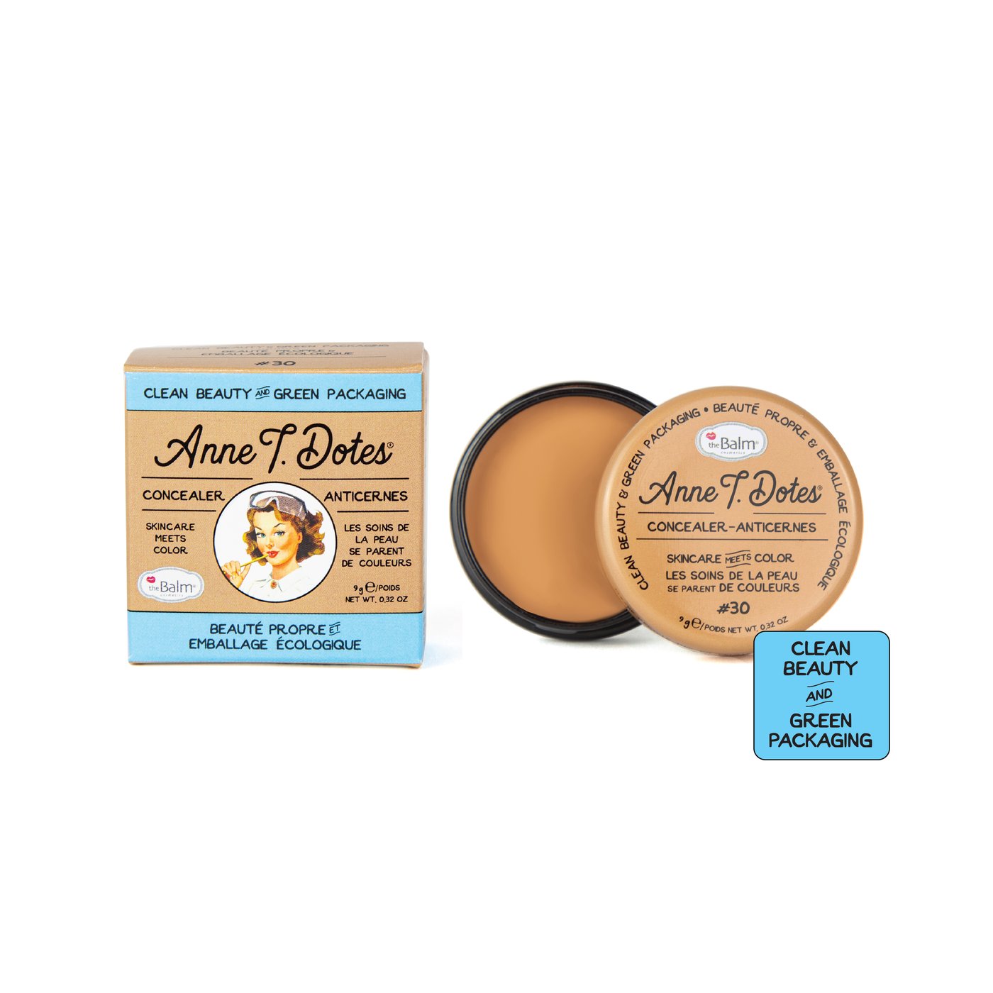 theBalm Cosmetics Anne T. Dotes Concealer, 9g - ScentiMelti Home Fragrance, Beauty & Gifts UK