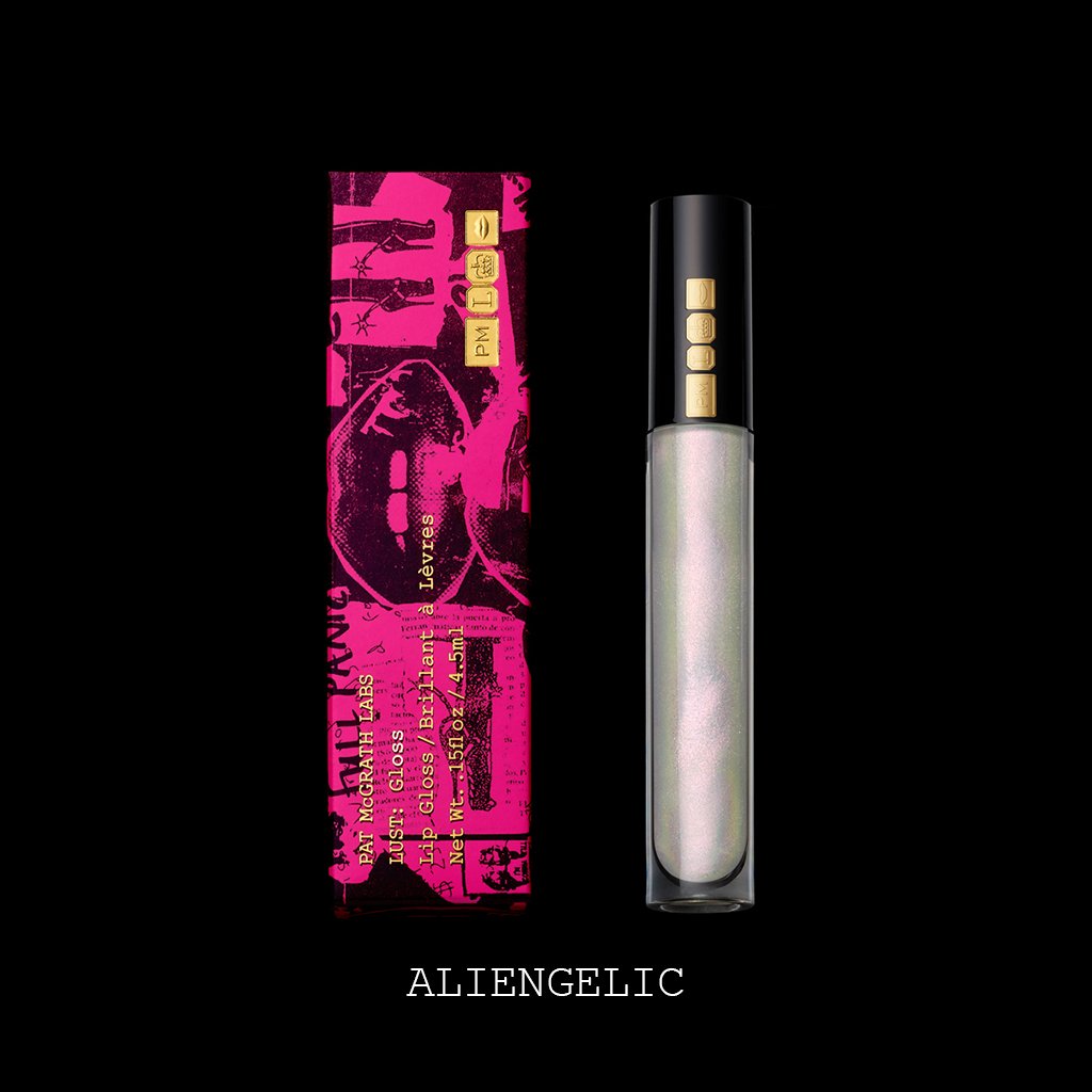 Pat McGrath Lust: Gloss Lip Gloss - Aliengelic (Pink-Infused Duochrome) - ScentiMelti Home Fragrance, Beauty & Gifts UK