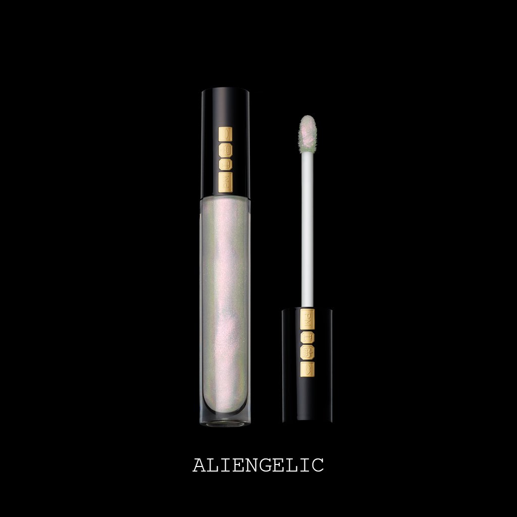 Pat McGrath Lust: Gloss Lip Gloss - Aliengelic (Pink-Infused Duochrome) - ScentiMelti Home Fragrance, Beauty & Gifts UK