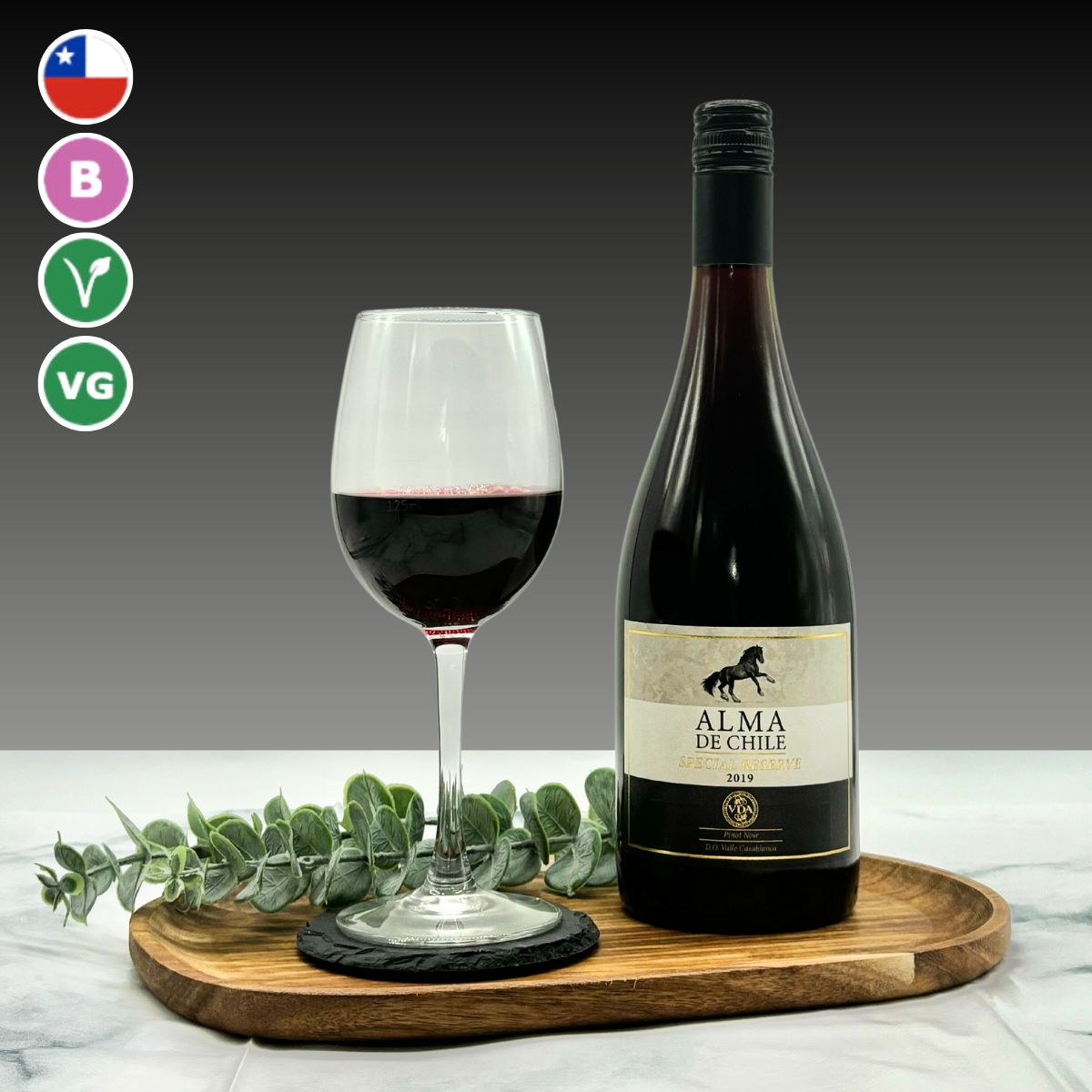 Alma de Chile Pinot Noir Reserva 75cl - ScentiMelti Home Fragrance, Beauty & Gifts UK