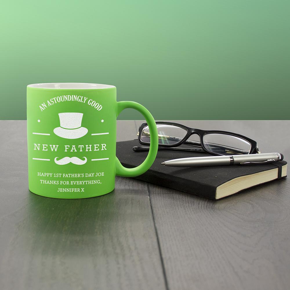 An Astoundingly Good New Father Matte Coloured Mug Sweetlea Gifts Ltd ScentiMelti Wax Melts